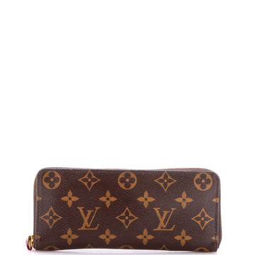 Louis Vuitton Clemence Wallet Monogram Canvas