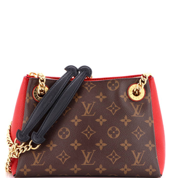 Louis Vuitton Surene Handbag Monogram Canvas with Leather BB