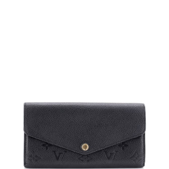 Louis Vuitton Sarah Wallet NM Monogram Empreinte Leather
