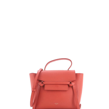 Celine Belt Bag Textured Leather Nano
