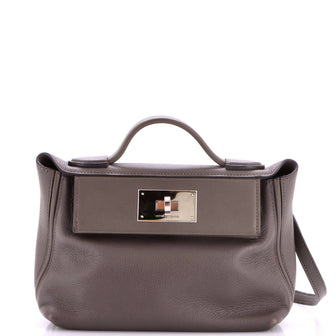 Hermes 24/24 Bag Evercolor with Swift 21