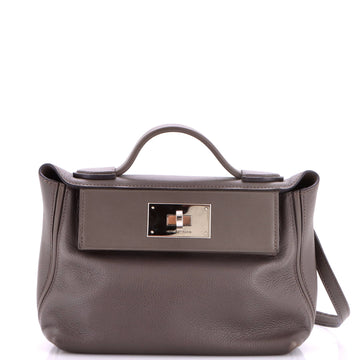 Hermes 24/24 Bag Evercolor with Swift 21