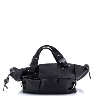 Bottega Veneta Arco Tool Bag Maxi Intrecciato Leather
