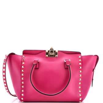 Valentino Garavani Rockstud Tote Rigid Leather Small