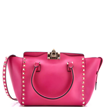 Valentino Garavani Rockstud Tote Rigid Leather Small