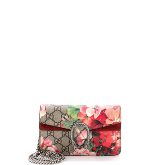Gucci Dionysus Bag Blooms Print GG Coated Canvas Super Mini