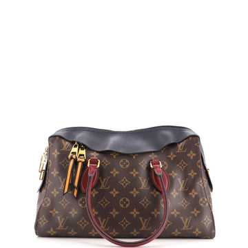 Louis Vuitton Tuileries Handbag Monogram Canvas with Leather