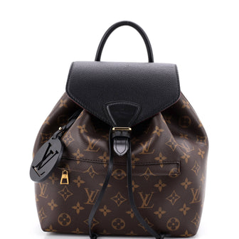 Louis Vuitton Montsouris NM Backpack Monogram Canvas with Leather PM