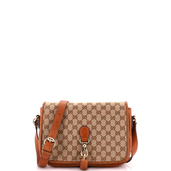 Gucci Marrakech Messenger Bag GG Canvas with Leather Medium