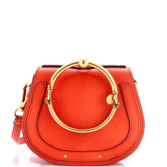 Chloe Nile Crossbody Bag Leather Small