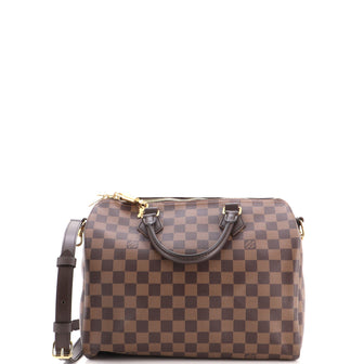 Louis Vuitton Speedy Bandouliere Bag Damier 30