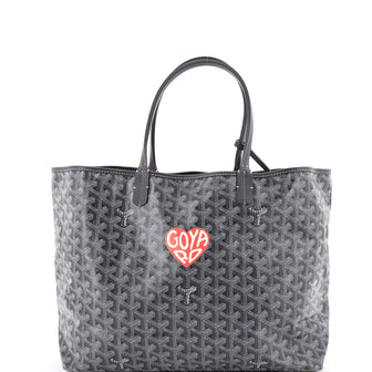 Goyard Saint Louis Tote Printed Coated Canvas PM