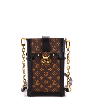 Louis Vuitton Vertical Trunk Pochette Monogram Canvas
