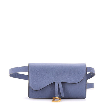 Christian Dior Saddle Rectangular Belt Bag Leather