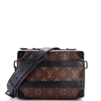 Louis Vuitton Handle Soft Trunk Bag Macassar Monogram Canvas