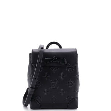 Louis Vuitton Steamer Bag Monogram Seal Leather XS