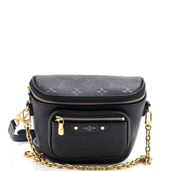 Louis Vuitton Bum Bag Monogram Empreinte Leather Mini