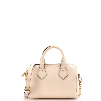 Louis Vuitton Speedy Bandouliere Bag Monogram Empreinte Giant 20