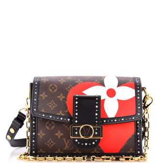 Louis Vuitton Dauphine Shoulder Bag Limited Edition Game On Monogram Canvas