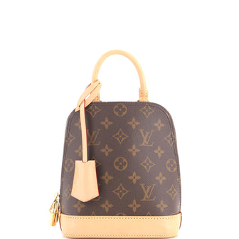 Louis Vuitton Alma Backpack Monogram Canvas