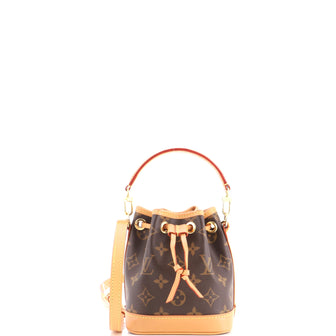 Louis Vuitton Noe NM Handbag Monogram Canvas Nano
