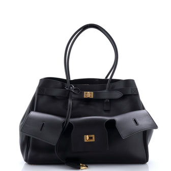 Balenciaga Bel Air Carry All Bag Leather Medium