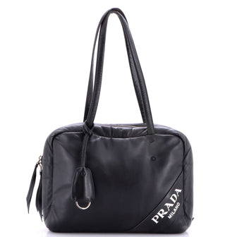Prada Padded Bowler Bag Nappa Leather Medium