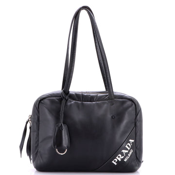 Prada Padded Bowler Bag Nappa Leather Medium