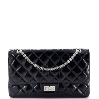 Chanel Reissue 2.55 Flap Bag Quilted Patent 227