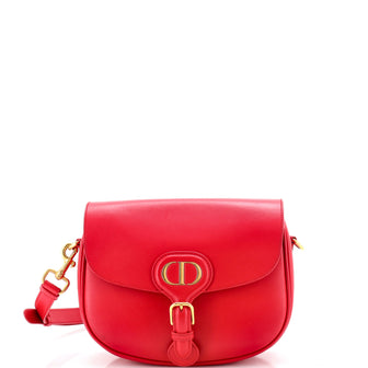 Christian Dior Bobby Flap Bag Leather Medium