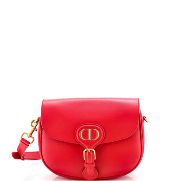 Christian Dior Bobby Flap Bag Leather Medium