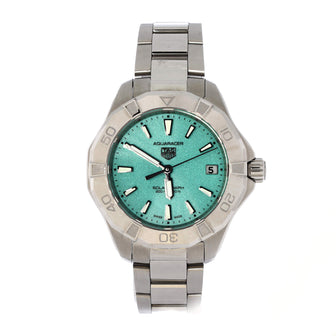 Tag Heuer Aquaracer Professional 200 Solargraph Quartz Watch Stainless Steel 34