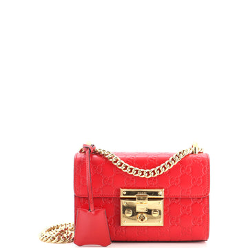 Gucci Padlock Shoulder Bag Guccissima Leather Small