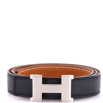 Hermes Constance Reversible Belt Leather Thin