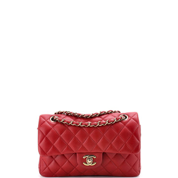 Chanel Classic Double Flap Bag Quilted Lambskin Small