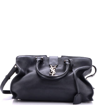 Saint Laurent Monogram Cabas Downtown Leather Small