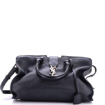 Saint Laurent Monogram Cabas Downtown Leather Small