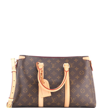 Louis Vuitton Soufflot Tote Monogram Canvas with Leather MM