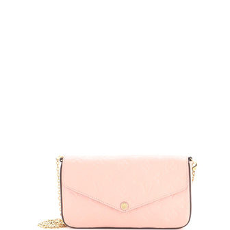 Louis Vuitton Felicie Pochette Monogram Empreinte Leather
