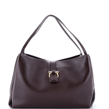 Salvatore Ferragamo Mia Tote Leather Large