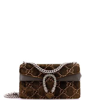 Gucci Dionysus Bag GG Velvet Mini