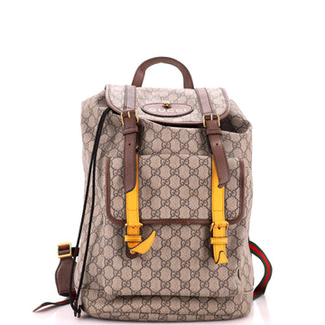 Gucci Courrier Soft Backpack GG Coated Canvas Large