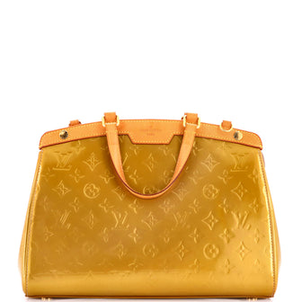 Louis Vuitton Brea Handbag Monogram Vernis MM