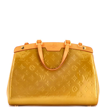 Louis Vuitton Brea Handbag Monogram Vernis MM