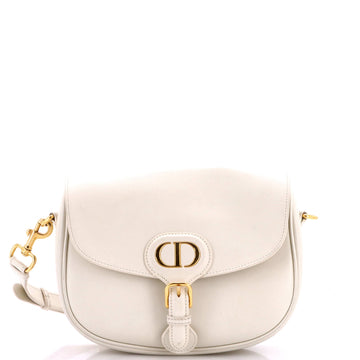 Christian Dior Bobby Flap Bag Leather Medium
