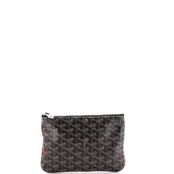 Goyard Senat Zip Pouch Coated Canvas PM