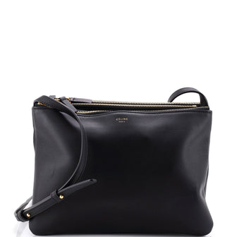 Celine Trio Crossbody Bag Leather Large