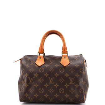 Louis Vuitton Speedy Handbag Monogram Canvas 25