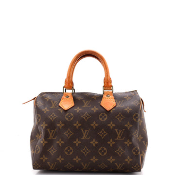 Louis Vuitton Speedy Handbag Monogram Canvas 25