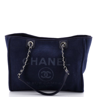 Chanel Deauville NM Tote Mixed Fibers Medium